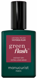 Collistar MANUCURIST_Green Flash LED gelový lak na nehty Victoria Plum 15ml