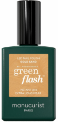 OPI MANUCURIST_Green Flash LED gelový lak na nehty zlatý písek 15ml