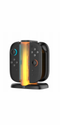 NoName YAXO Joy-Con QUAD CHARGE DOCK pro NS2 Techno Black