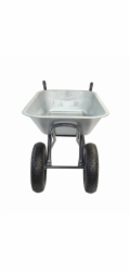 AWTools AW ZAHRADNÍ KOLEČKO 100L/130KG DVĚ KOLEČKA
