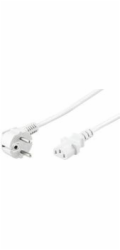 MicroConnect Napájecí kabel IEC320, 3 m, bílý (PE010430W)
