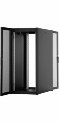 Digitus Síťová rozvaděč Hyper Pro 19" 26U do racku, 600x1000 mm, perforované přední dveře, černá, 1000 kg
