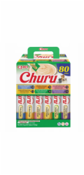 INABA Churu Chicken and tuna mix - pamlsek pro kočky - 80x14g
