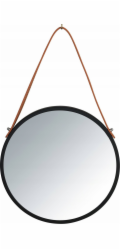 Wenko Závěsné zrcadlo BORRONE, O 30 cm, WENKO