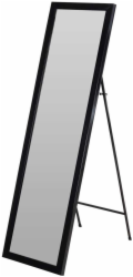 Home Styling Collection Kolekce bytového stylingu Obdélníkové stojací zrcadlo 126 cm, černé
