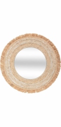 ATMOSPHERA Tkané nástěnné zrcadlo 68 cm