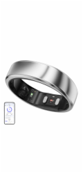 Smartring RingConn Air Gen 2 (velikost 10, stříbrná galaxie)