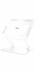 MEDIA-TECH Stojan na notebook – Laptop Stand MT2661W (bílý)