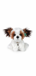 Rappa Plyšový pes shih tzu sedící 28cm ECO-FRIENDLY