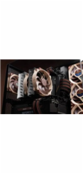 BAZAR - NOCTUA Chladič CPU NH-D15 G2 LBC, 2x 140mm, LGA1851, AM5, hnědá/stříbrná - Poškozený obal (Komplet)