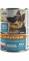 FRENDI with Turkey chunks in delicate sauce - mokré krmivo pro psy - 1250g