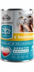 FRENDI with Chicken chunks in delicate sauce - mokré krmivo pro kočky - 400g