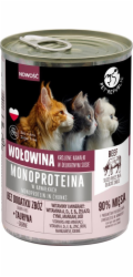 PET REPUBLIC Monoprotein Beef in sauce - mokré krmivo pro kočky - 400g