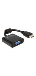 Delock Adaptér HDMI-A samec > VGA samice černá