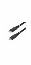 StarTech - USB kabel - USB-C (M) do USB-C (M) - USB 2.0 - 3 A - 30 cm - USB Power Delivery (60W) - cerná