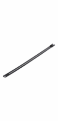 Startech 9"(22cm) Metal Cable Ties, 1/4"(7mm) wide, 2-1/4"(55mm) Bundle Dia. 100lb(45kg) Tensile Strength, Nylon Coated 316 Stainless Steel, Self Locking Metal Detectable Ties, 50 Pack - Nylon 11 Coat