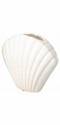 Home Styling Collection Dekorativní váza ve tvaru mušle, 22 cm