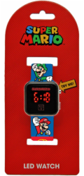 Kids Euroswan LED hodinky Super Mario
