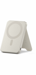 Satechi OntheGo Magnetic Qi2 Powerbank Stand 5000 mAh Sand