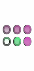 Sada 6 filtrů Sunnylife 1/4 Black Mist + CPL + ND8 + ND16 + ND32 + ND64 pro Osmo Nano