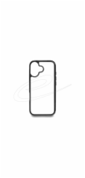 Delock - Zadní kryt pro mobilní telefon - termoplastický polyuretan (TPU), polykarbonát (PC) - pruhledná, cerná - pro Apple iPhone 17