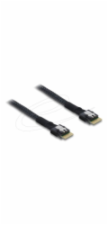 Delock - Interní kabel SAS - 4i Slim SAS (M) do 4i Slim SAS (M) - 50 cm