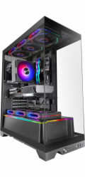 Mars Gaming MCPRISMA počítačová skříň Midi Tower Černá
