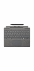 Microsoft Surface Pro Keyboard - Klávesnice - s trackpad, akcelerometr, zásobník pro nabíjení a skladování Surface Slim Pen 2 - QWERTY - anglická - platina - s Slim Pen 2 - pro Microsoft Surface Pro 8