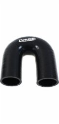 TurboWorks Koleno 180 stupňů TurboWorks černé 30 mm