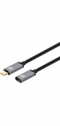 Techly Kabel USB-C - USB-C 1 m černý (ICOC MUSB322-CMF-010)