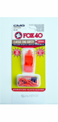 Fox40 Píšťalka 40 CMG Classic Safety + oranžová šňůrka (9603-0308)