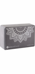 EcoWellness Jógová kostka QB-022 šedá