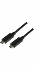 LogiLink Kabel USB-C - USB-C 1 m černý (CU0129)