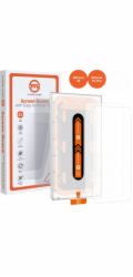 MOBILE ORIGIN Ochranné sklo s aplikátorem pro iPhone 15 Pro/15, 2 ks.