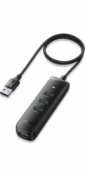 Ugreen USB HUB adaptér 4v1 UGREEN CM416 USB Hub pro 4x USB 1m (černý)
