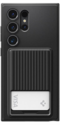 Spigen Spigen Liquid Slot, matně černá - Samsung Galaxy S24 Ultra