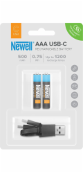 Newell Baterie NEWELL AAA USB-C 500 mAh, 2 ks, blistr