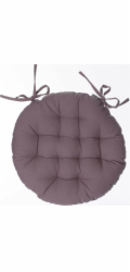 ATMOSPHERA Polštář na židli 38 cm kulatý, taupe