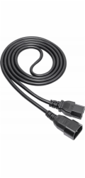 Akyga Napájecí zdroj pro server Napájecí kabel AKYGA AK-UP-06 IEC C14 C15 250V/50Hz 1,8m