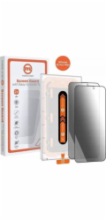 MOBILE ORIGIN Ochranný kryt na displej Privacy Screen pro iPhone 15 Pro Max s jednoduchou aplikátorkou, 2 ks