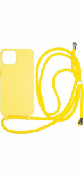 MOBILE ORIGIN Žlutý kryt Lanyard pro iPhone 14