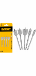 DeWalt Sada vrtaček , 5dílná, ploché vrtáky