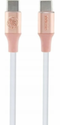 Guess Kabel USB-C - USB-C 1,5 m růžový (GUCCLALRGDP)