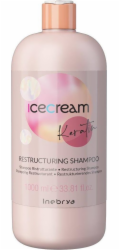 Inebrya Inebrya Ice Cream Keratin Regenerační vlasový šampon s keratinem, 1000ml