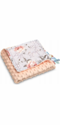 Sensillo Deka Minky Peach Magic Garden 75 x 100