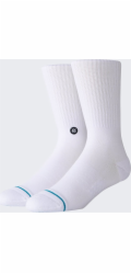 Stance Ponožky Icon Crew 1 pár BíláČerná