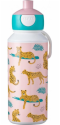 Mepal Dětská láhev Campus s vyskakovacím uzávěrem 400ml s leopardím vzorem 107410065388