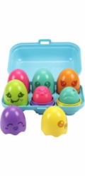 Tomy TOMY TOOMIES vajíčka s modrými zvuky E73563 /6