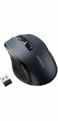 Ugreen Bezdrátová optická myš , USB 2,4 GHz / Bluetooth 5.0, 4000 DPI, černá, optická myš, bezdrátová myš USB 2,4 GHz / Bluetooth 5.0, 4000 DPI, černá