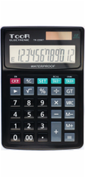 Toor Electronic 12místná vodotěsná kalkulačka TR-2296 (KA6767)